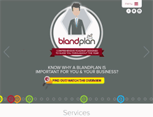 Tablet Screenshot of blandcpa.com